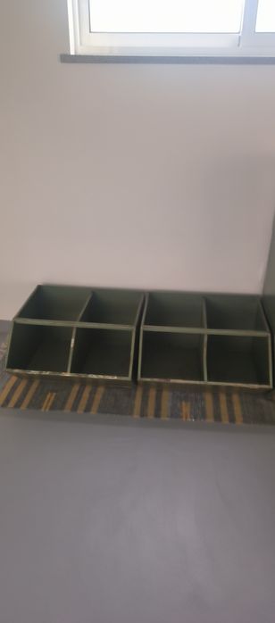 Caixote arrumação em ferro