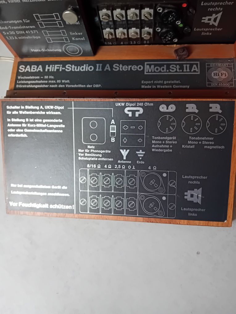 Radio SABA St.II A