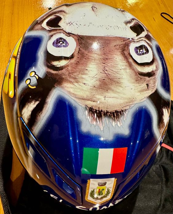 Capacete AGV GP-TECH Tamanho M (57-58) edição limitada nº 1143 de 2500