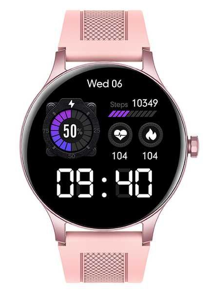 Smartwatch sportowy damski różowy NY20