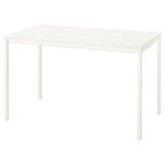 Mesa VIHALS, Mesa, branco/branco, 125x74 cm