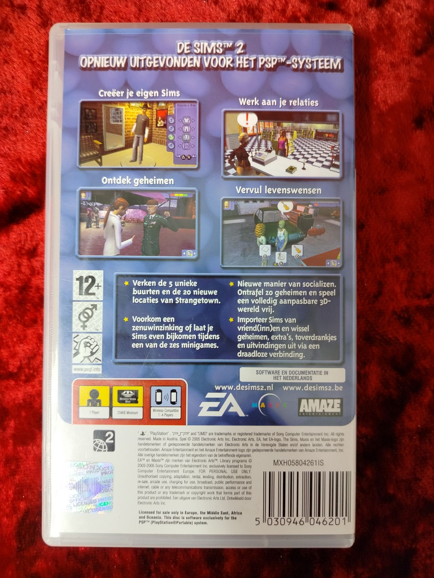 Sims 2 PSP gra Playstation Portable