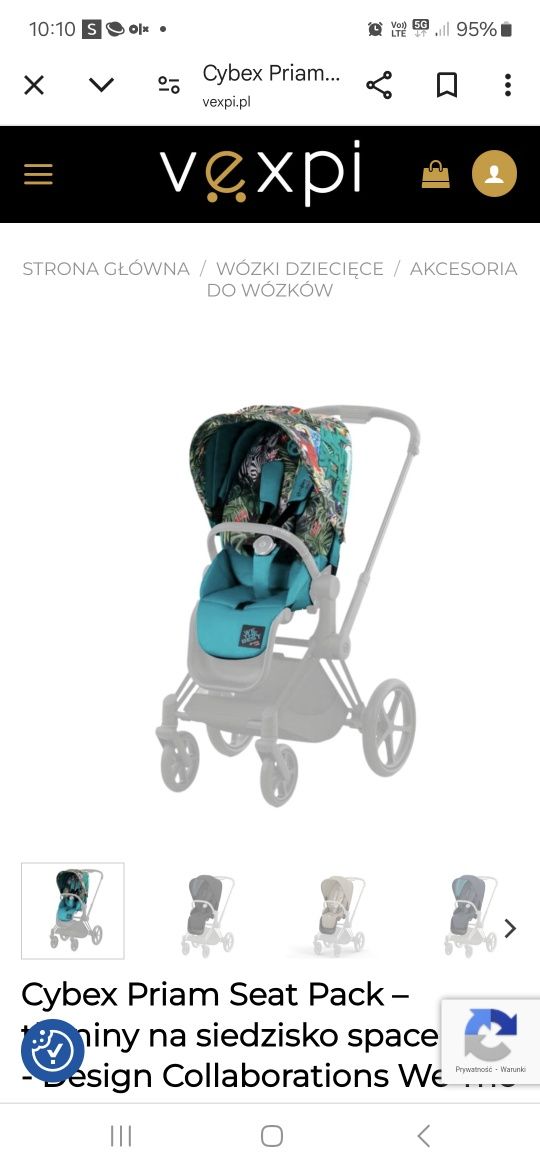 Cybex gondola i spacerówka