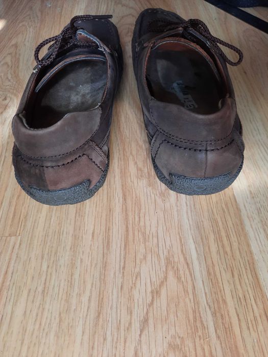 Мужские кожаные мокасины Clarks 43 р.