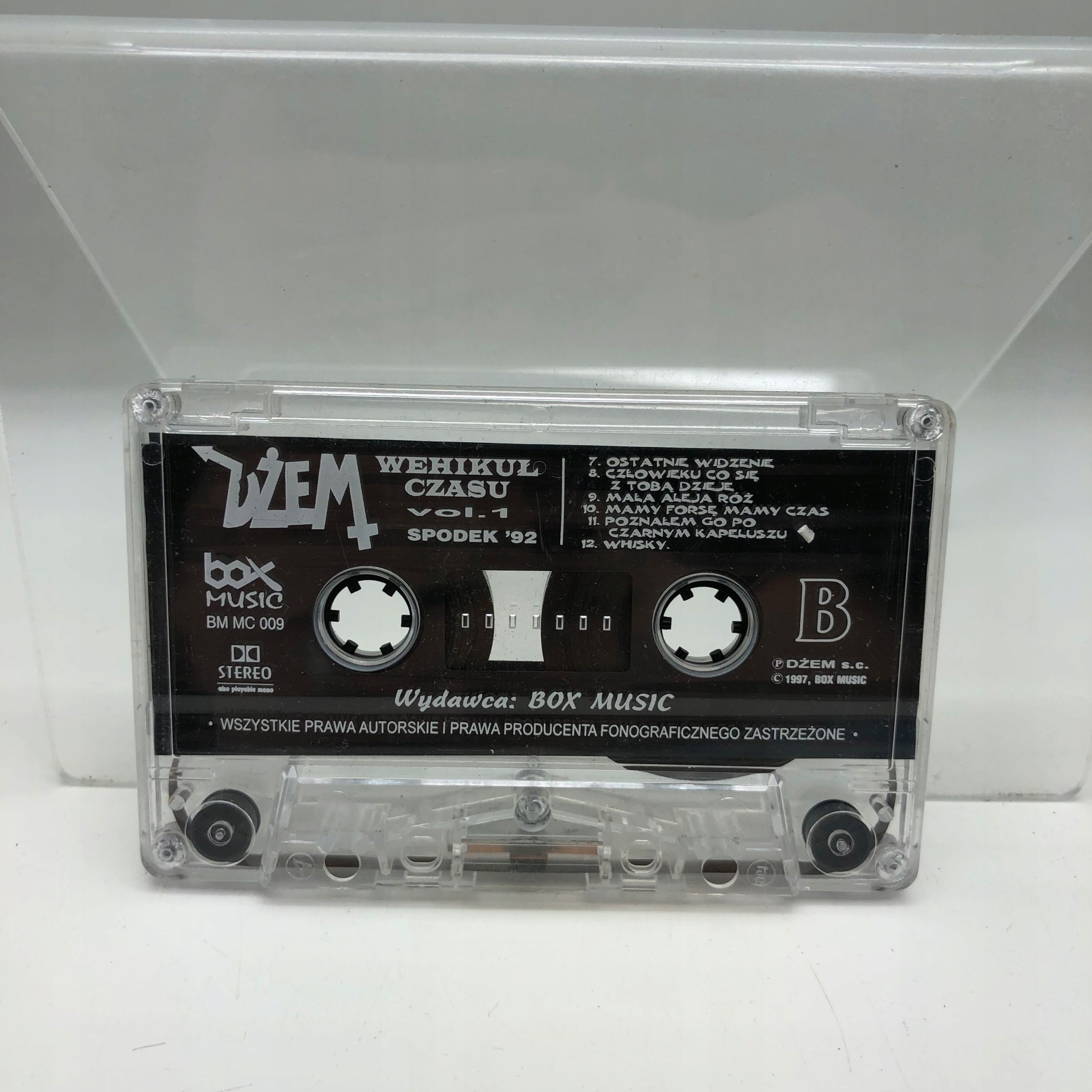 kaseta - dżem - wehikuł czasu spodek '92