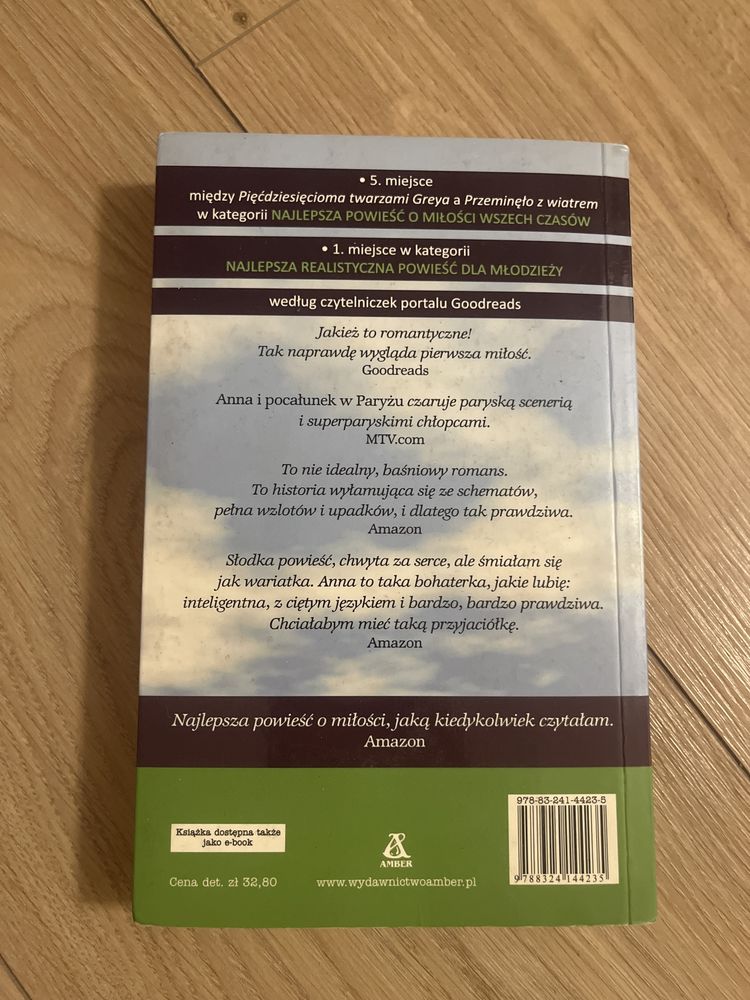 Anna i pocałunek w Paryżu