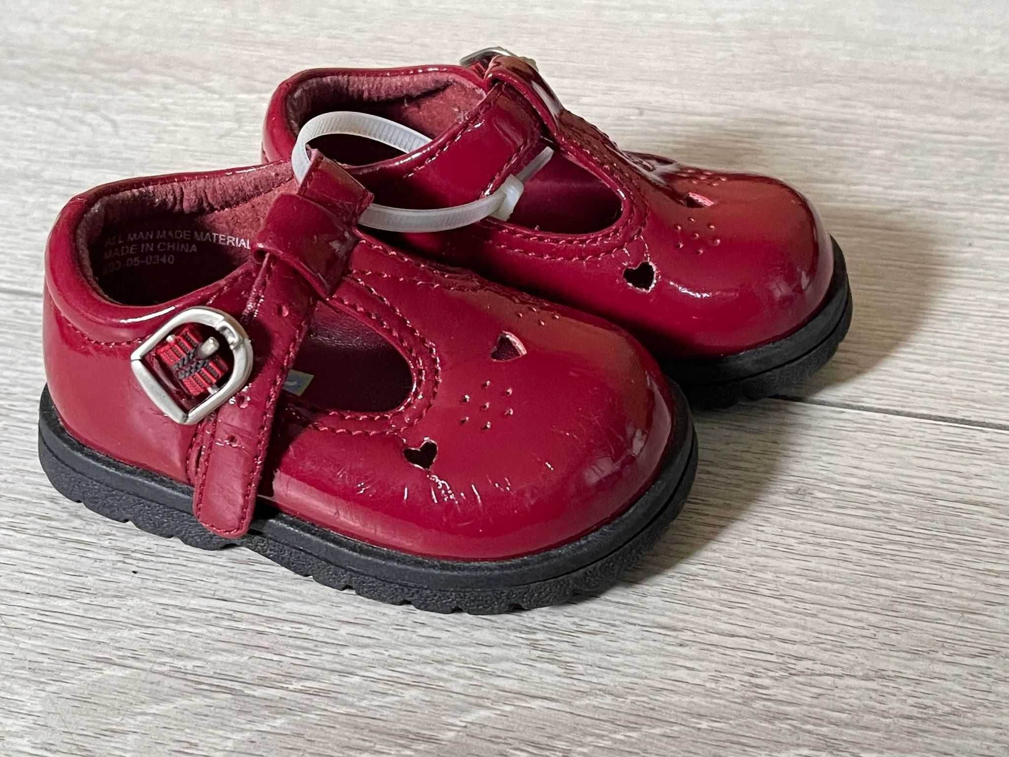 dzieciece buciki czerwone 2 baby smart