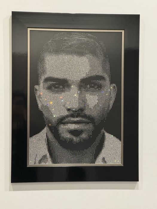 Подарунковий сет набір новорічний подарок / портрет кристалами