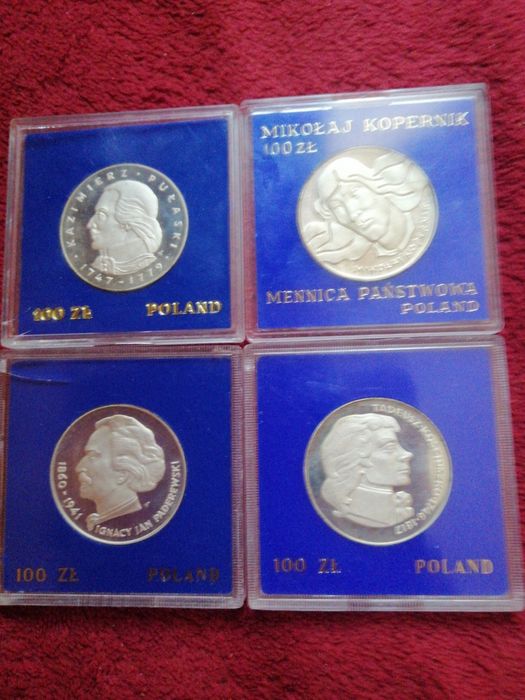 Srebrne monety 100 zł