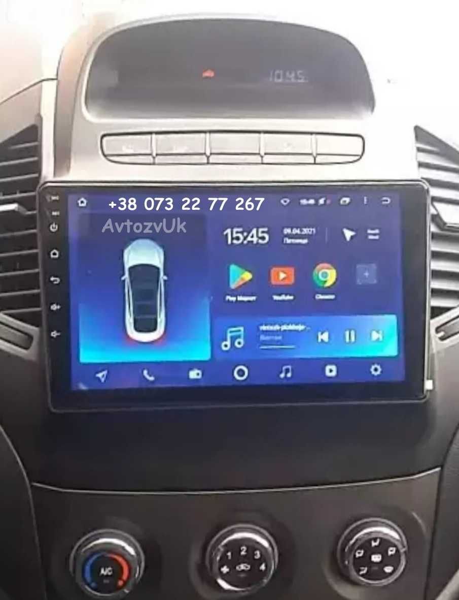 Магнитола GC6 Geely CK СК GPS USB 2 din дин Джели CarPlay Android 13