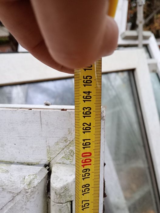 Okno pcv i aluminiowe 83 - 87 x 160 -163