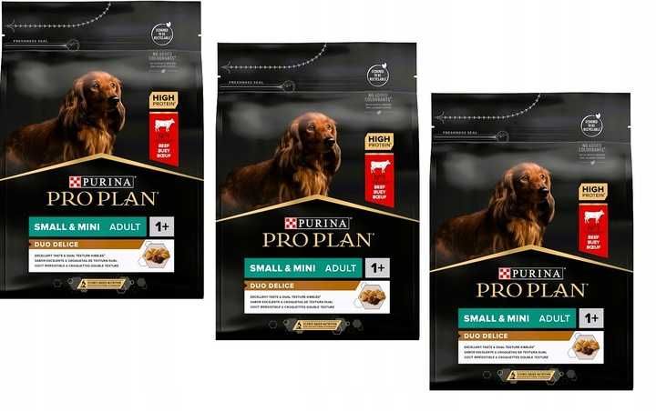 Sucha karma dla psa Purina Pro Plan Small Mini Duo Delice 2.5kg