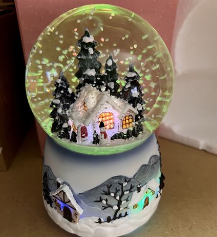 Снігова куля снежный шар подарунок на Різдво Домик лесника