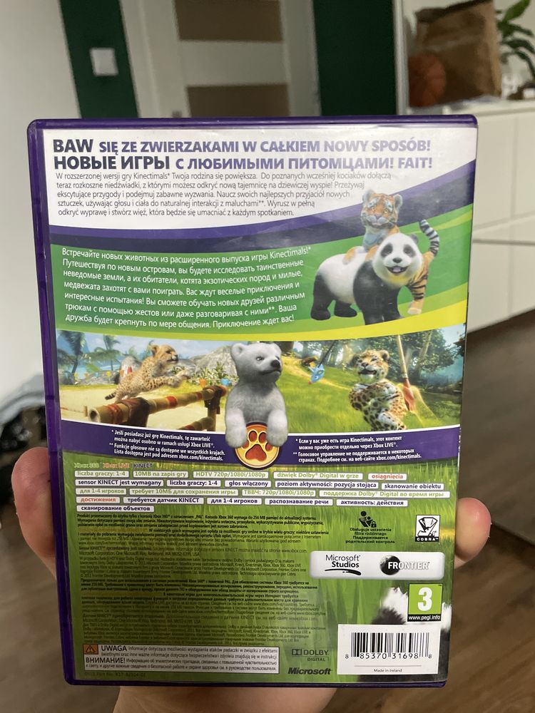 Gra Kinectimals na Xbox 360