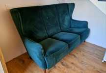 Sofa 3 osobowa zielona BOSTO