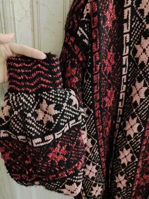 Жіночий в'язаний бомбер OVERSIZE