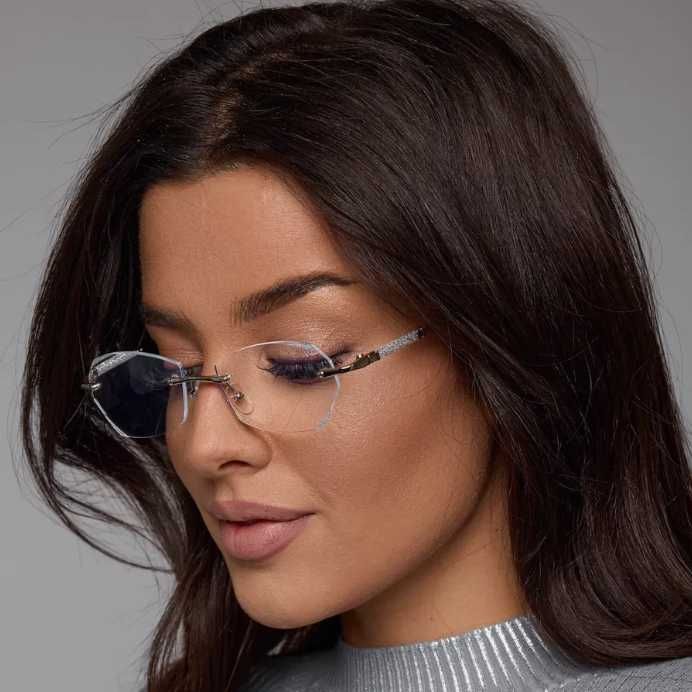 Жіночі безоправні окуляри для зору – легкі та зручні + Плюс код 205 C1