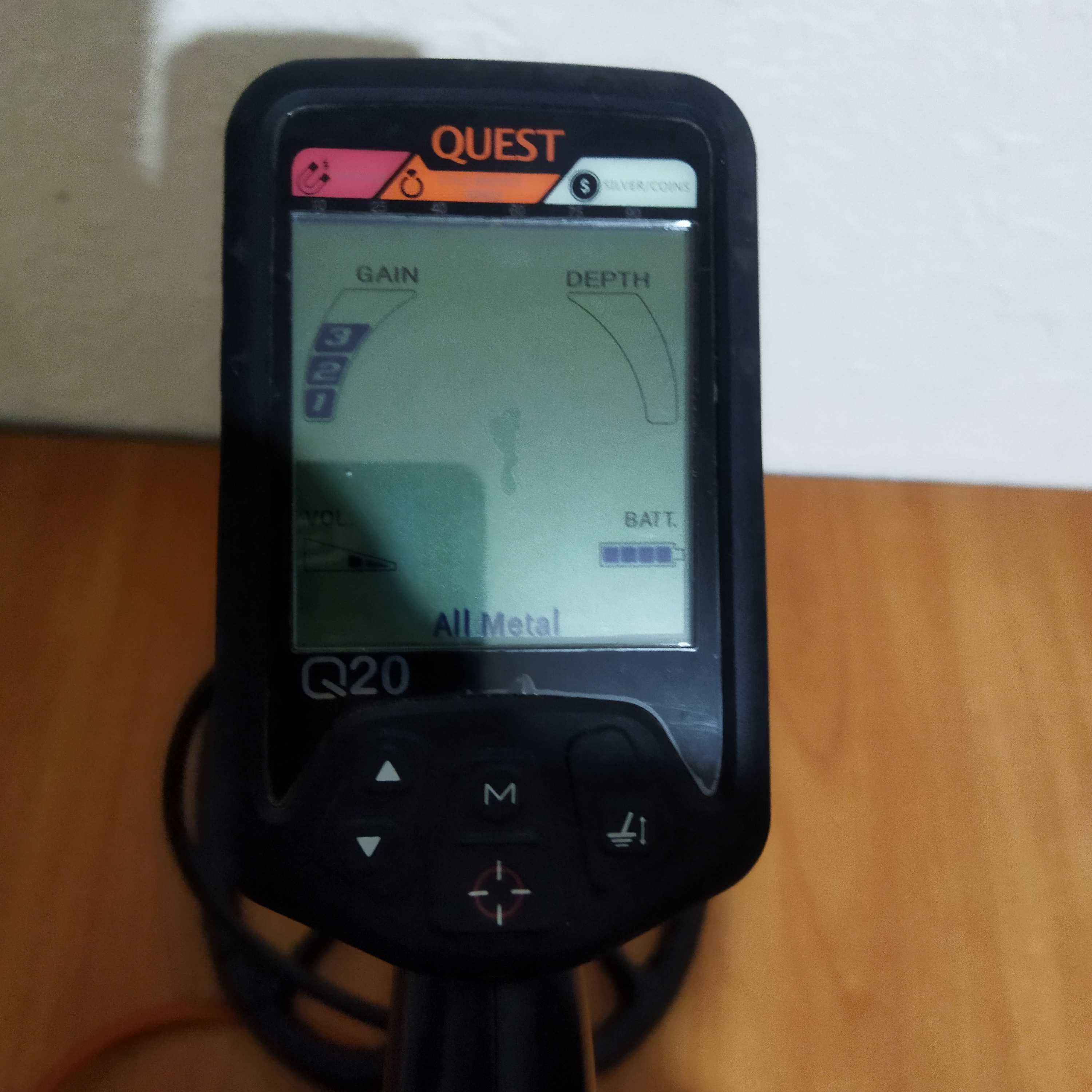 Металлоискатель Quest Q20+ nel.