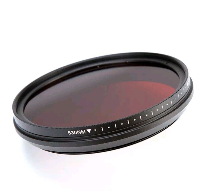 Filtro variável vermelho raio-X