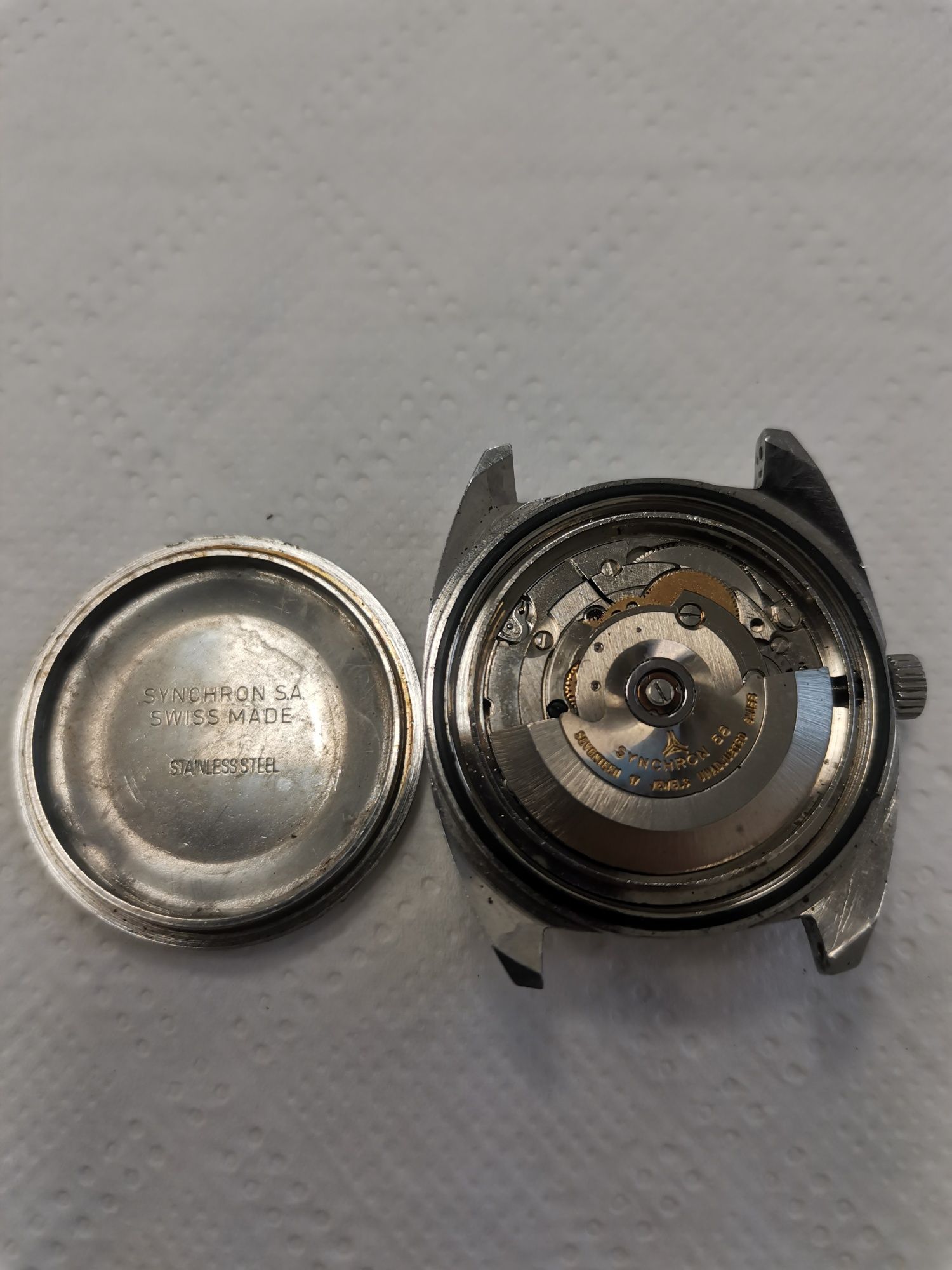 Zegarek Cyma by Synchron Conquistador Automatic. Bardzo rzadki model