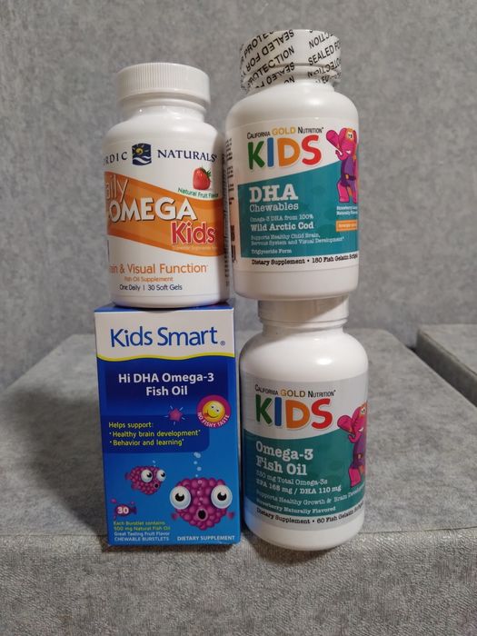 Дитяча Омега 3iherb, California Gold Nutrition Lil Critters