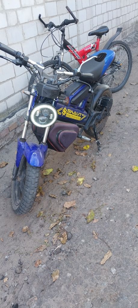 Елєктро мотоцікл Скаут  72v.