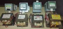 Transformador e magnetron microondas