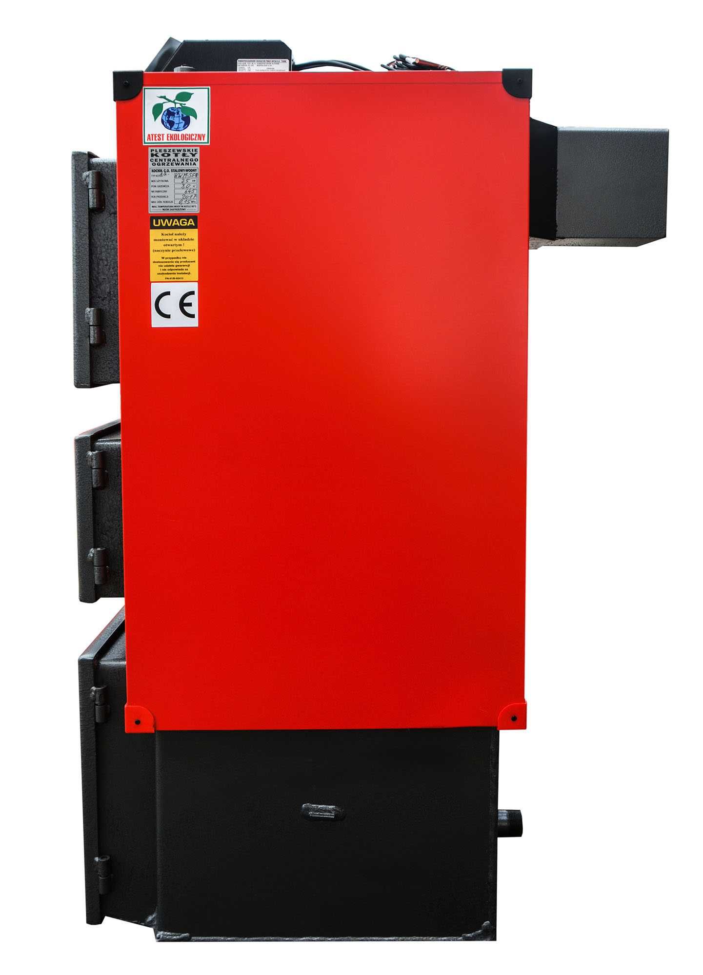 KOTŁY 20 kW do 200m2 Kocioł z PODAJNIKIEM Piec na EKOGROSZEK