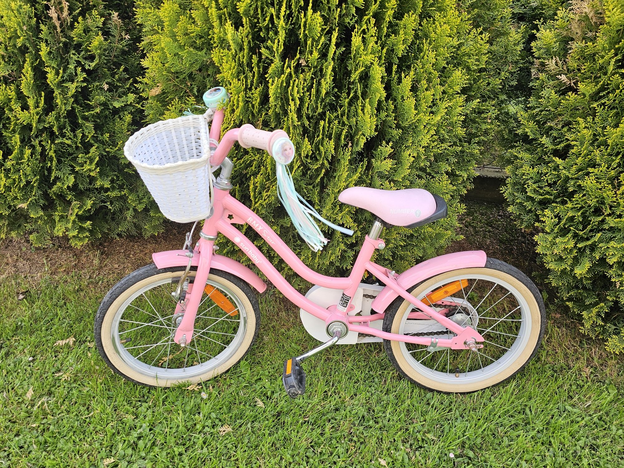 Rower, rowerek dla dziewczynki sun bike, sun Baby, 16 cali