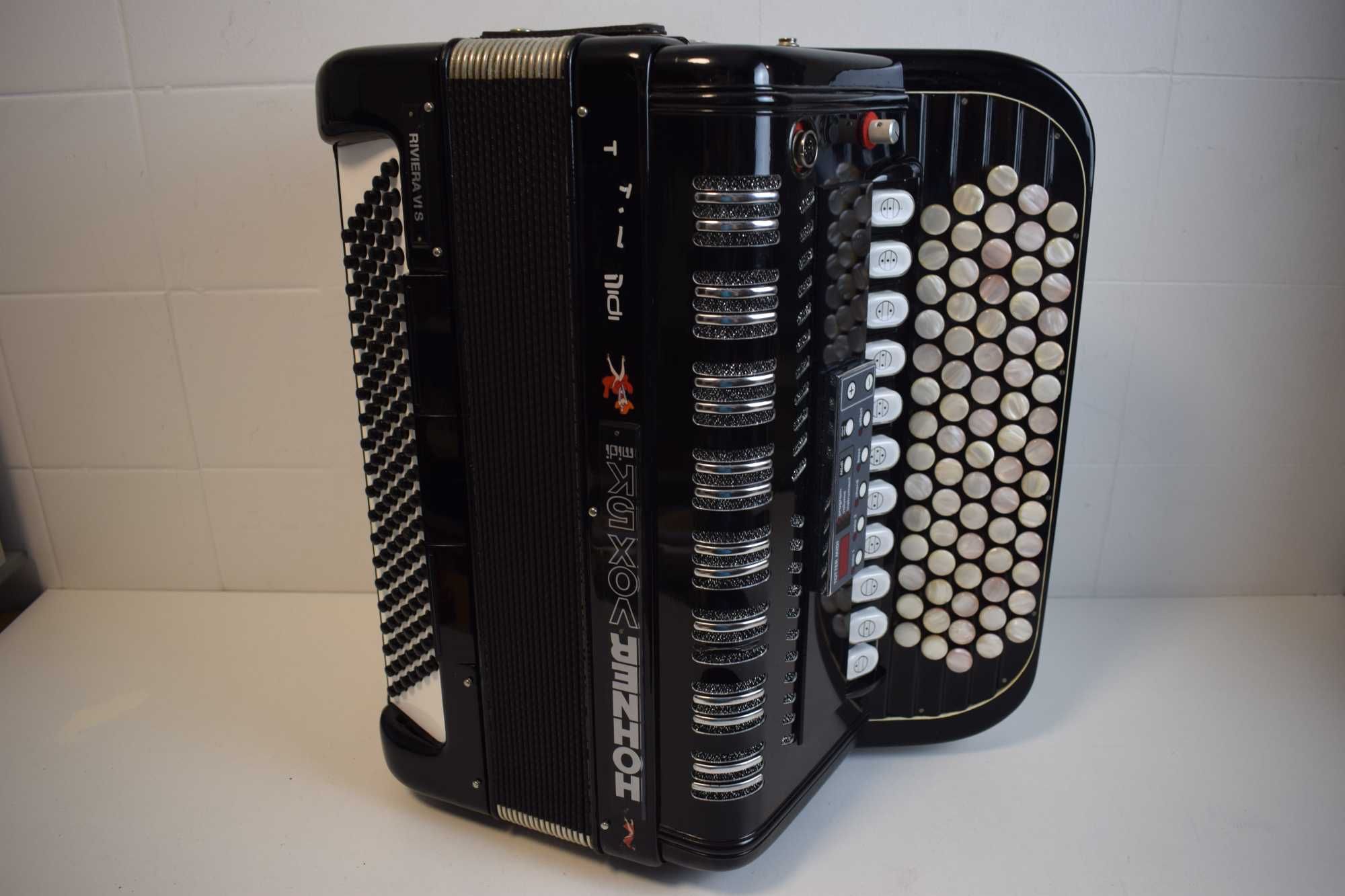 Acordeao Hohner Vox 5 midi 4 Voz, N .132