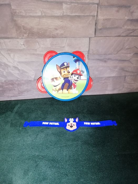 Psi Patrol tamburyn i opaska na rękę