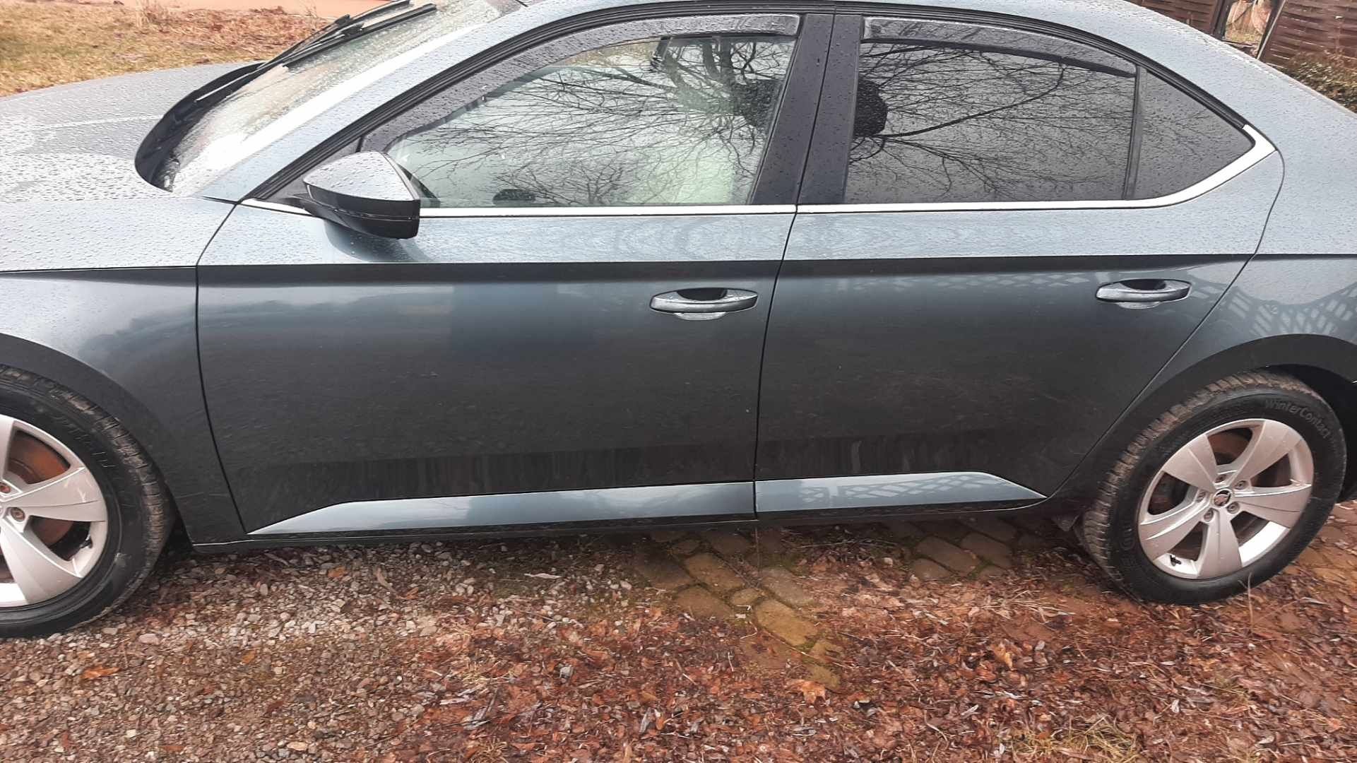 Skoda Superb 3v kolor LF7Y Maska Zderzak Błotnik Drzwi Klapa Lampa