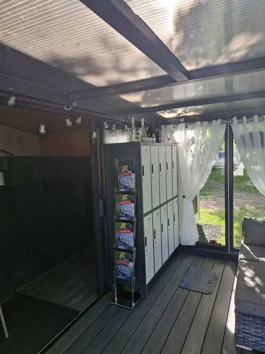 PoolBox Całoroczne Basen lodowy Bieżnia Przeciwprąd Sauna Jacuzzi
