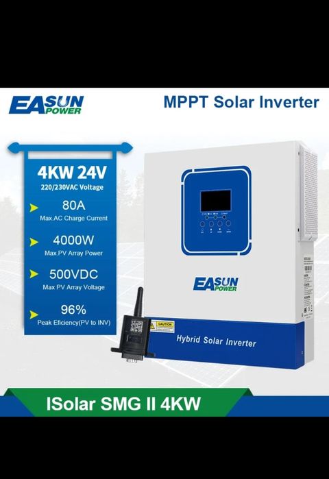 Гібридний сонячний інвертор Easun ISolar SMG 4200VA 3500 Вт