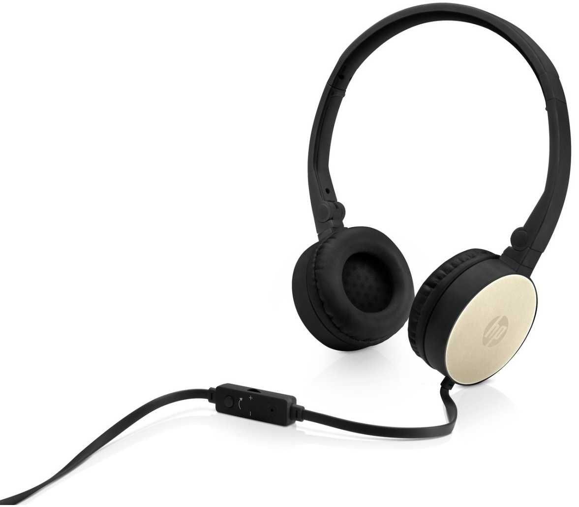 Zestaw słuchawkowy HP H2800 S Gold Headset 2AP94AA#ABB - komputerowy