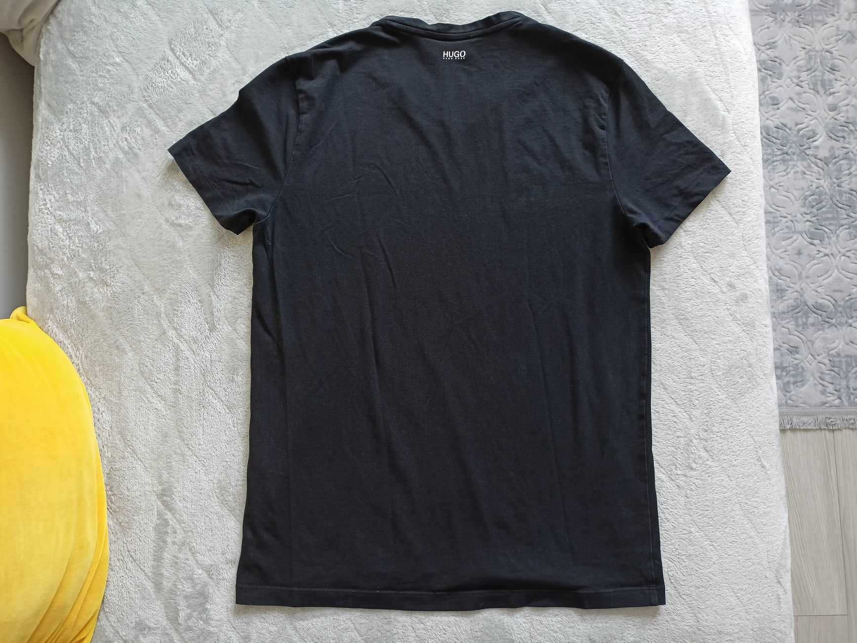Męski t-shirt/koszulka Hugo Boss - czarny, rozmiar S