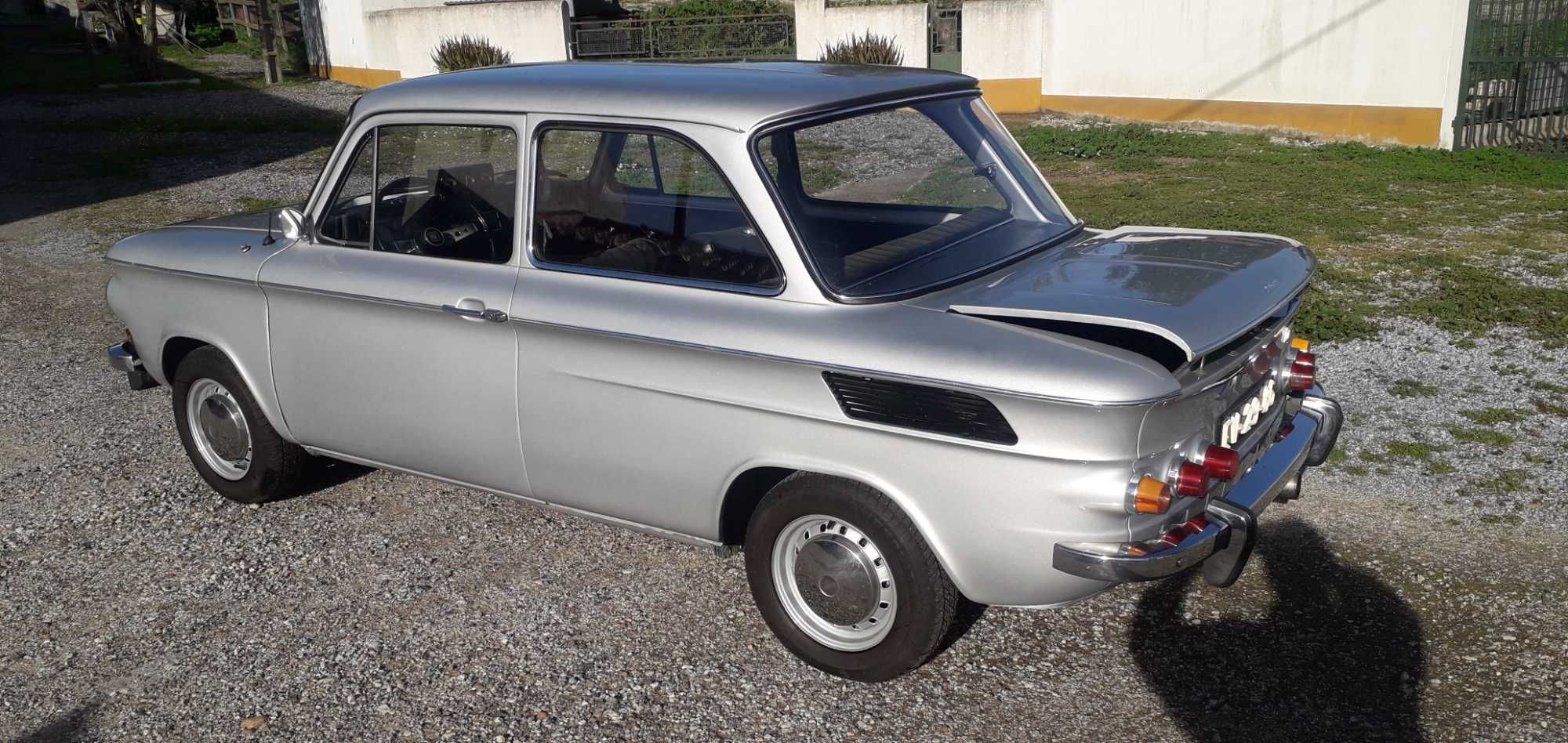 NSU  TT  1970, certificado pelo museu do Caramulo.