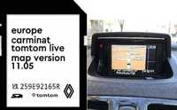 Cartao GPS 2023 Renault Carminat LIVE v1105 Europa Megane Clio etc