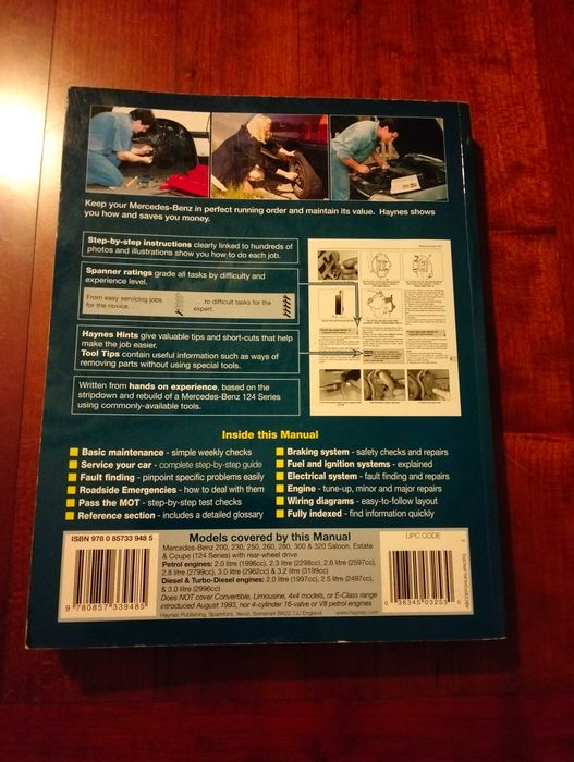 Haynes - Mercedes-Benz 230, 250, 260, 280, 300 e 320