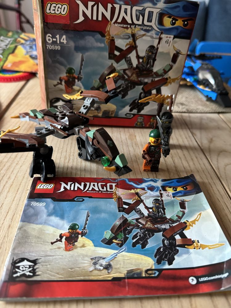 Klocki Lego Ninjago Smok Cole 70599 Kompletne