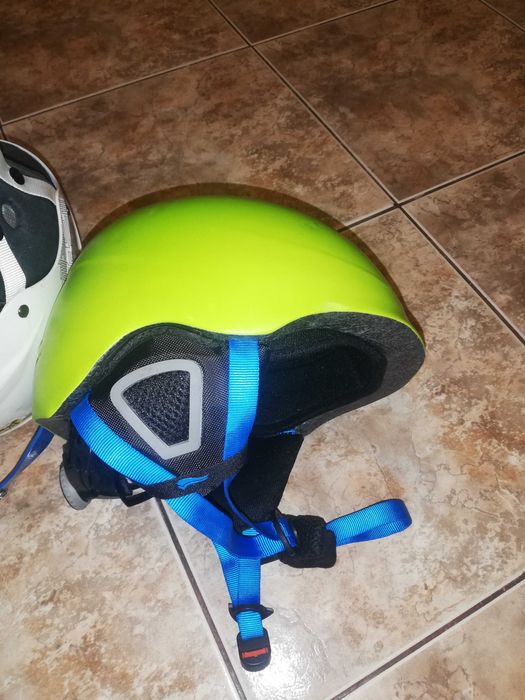 Kask narciarski dziecięcy S 52-55 cm zielony crivit