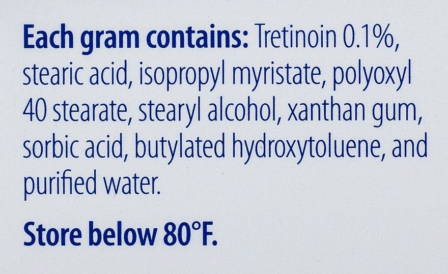 Лікування акне крем Obagi Tretinoin Cream