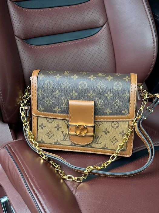 Сумка Louis Vuitton Dauphine MM Bag (Оплата при отриманні)