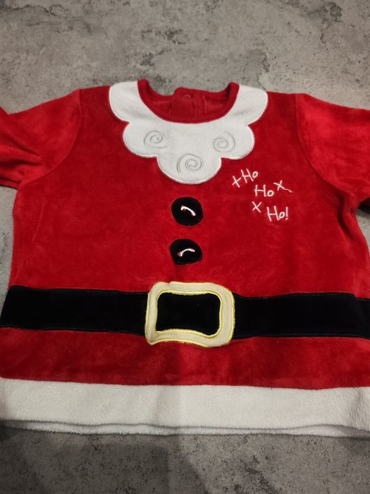 Bluzka, strój Mikołaja dla dziecka