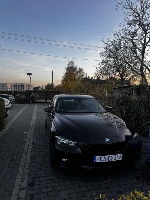 BMW F30 318d 2.0 diesel 180km po mapie