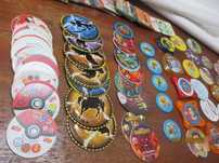 Lote de tazos de diversas colecções