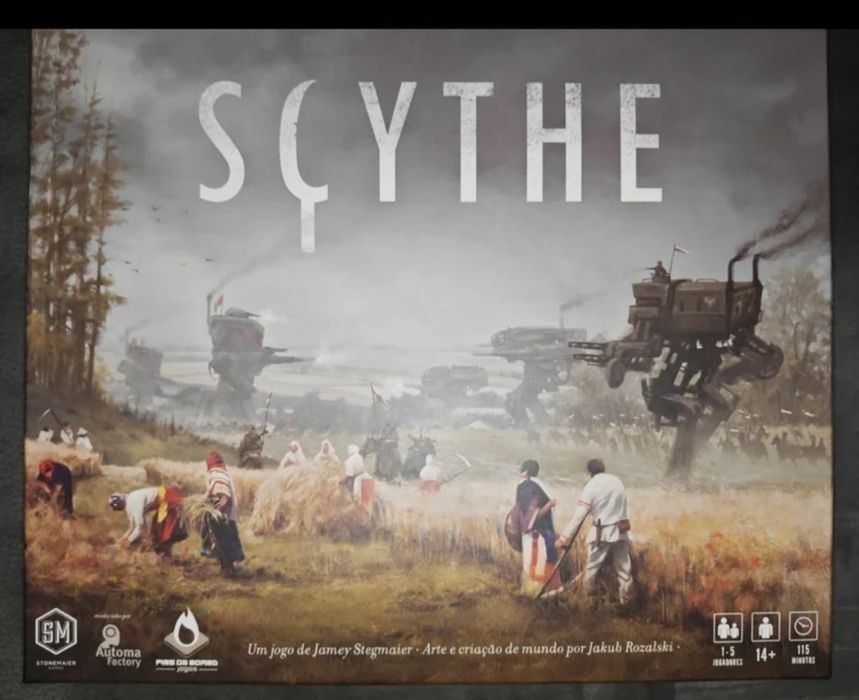 Scythe  - Jogo de tabuleiro - Em Português