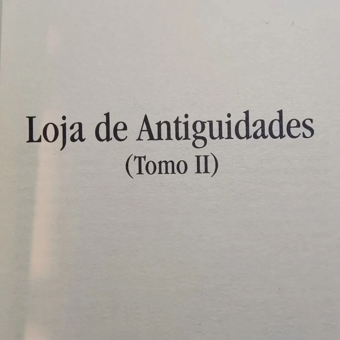 A loja de Antiguidades de Charles Dickens (II tomos)