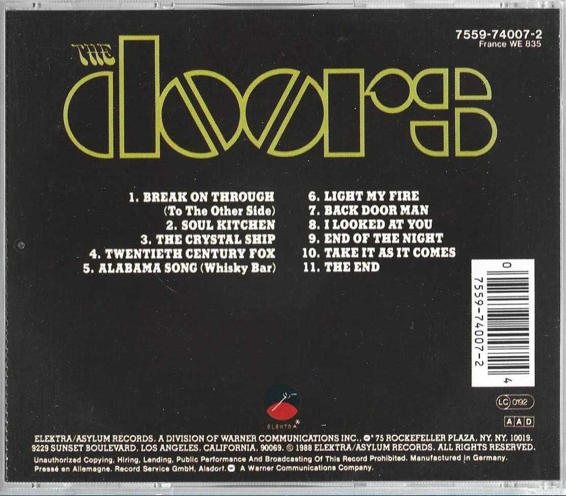 Doors - - - - - The Doors - - - - - CD