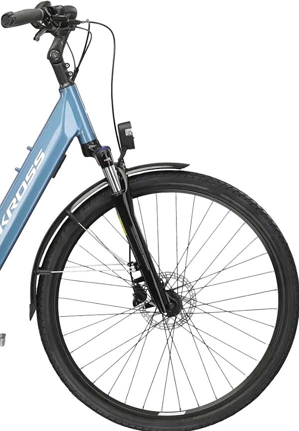 Rower elektryczny damski Kross Trans Hybrid 1.0 D w 100% gotowy + Grat
